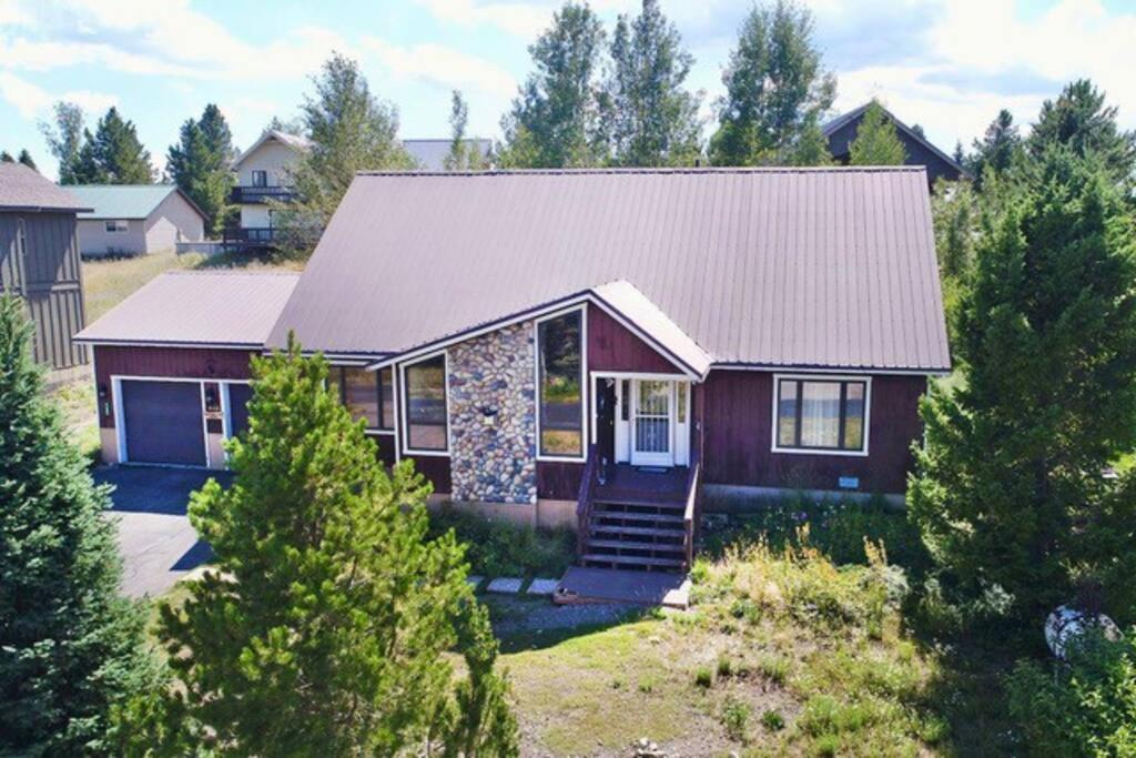 Wapiti View 6-Bedroom Cabin 28Mins To Yellowstone Island Park Bagian luar foto